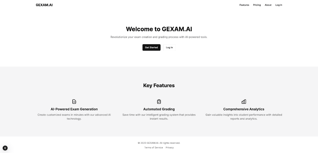 GEXAM - AI-Powered Exam Platform